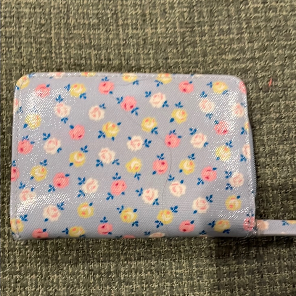 Cath Kidston Grey Floral Patterned Wallet